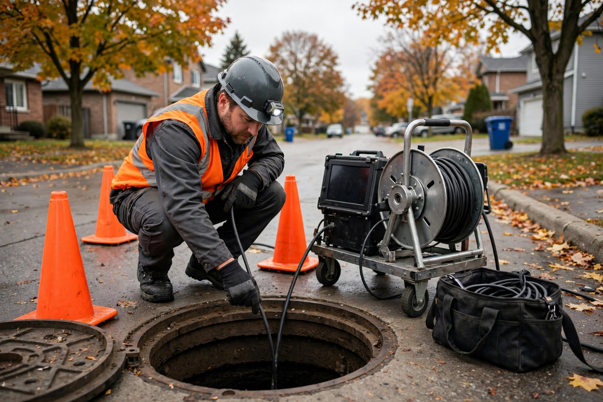 Sewer Camera Inspection in Ontario, CA