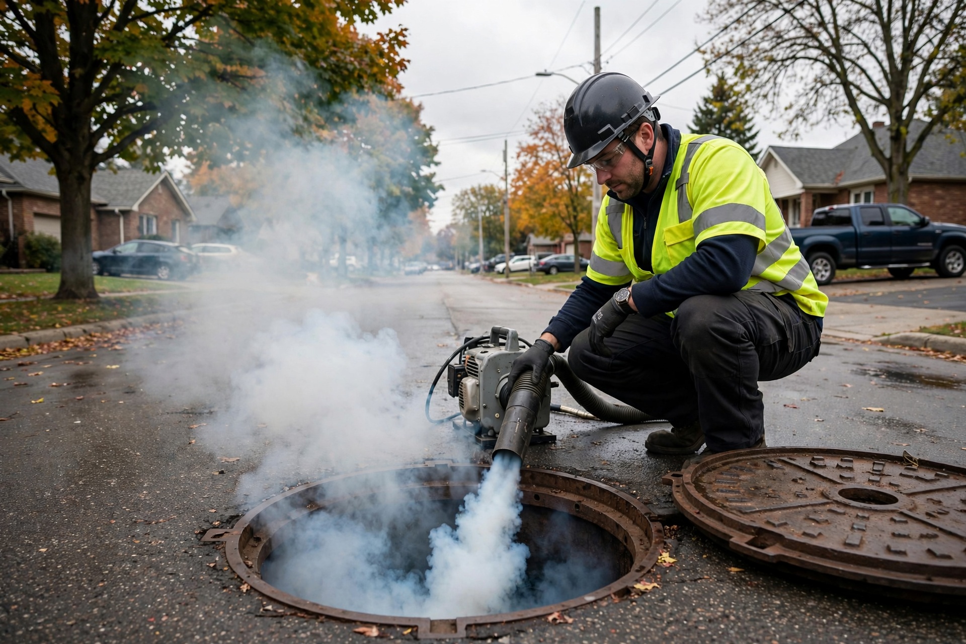 Sewer Odor & Smoke Testing in Ontario, CA